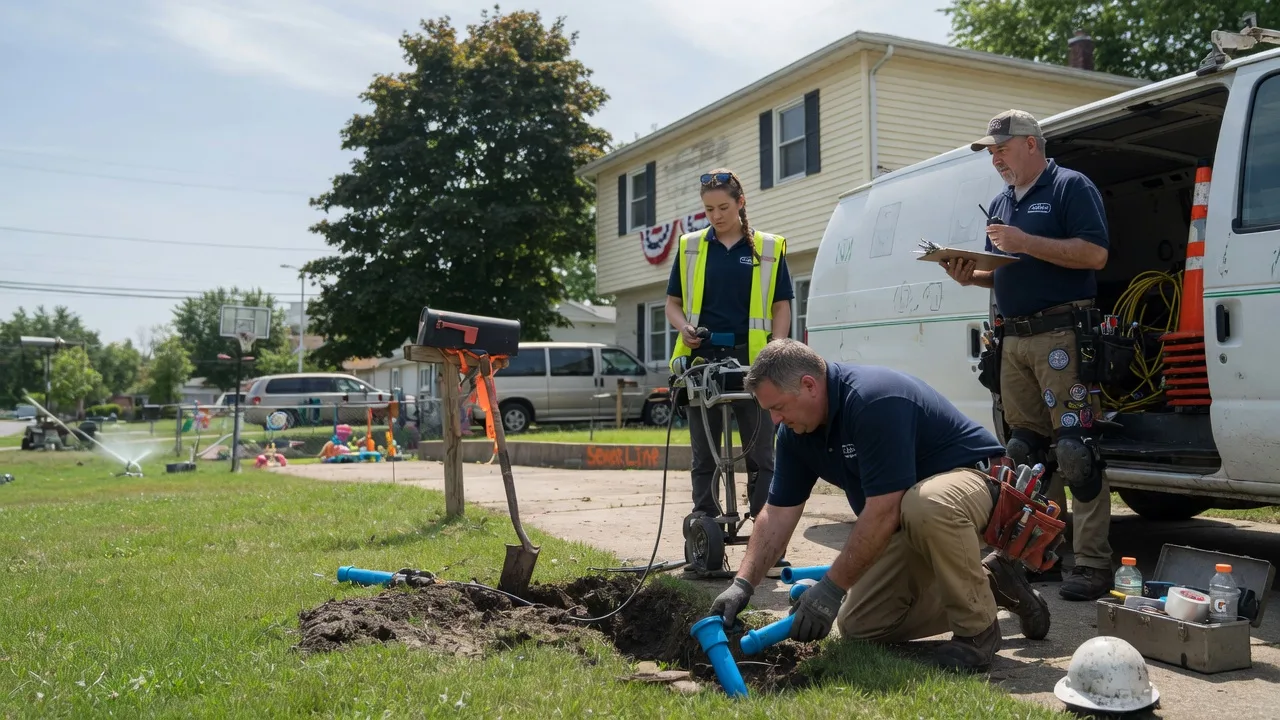 Slab Leak Repair in Enon, OH near me